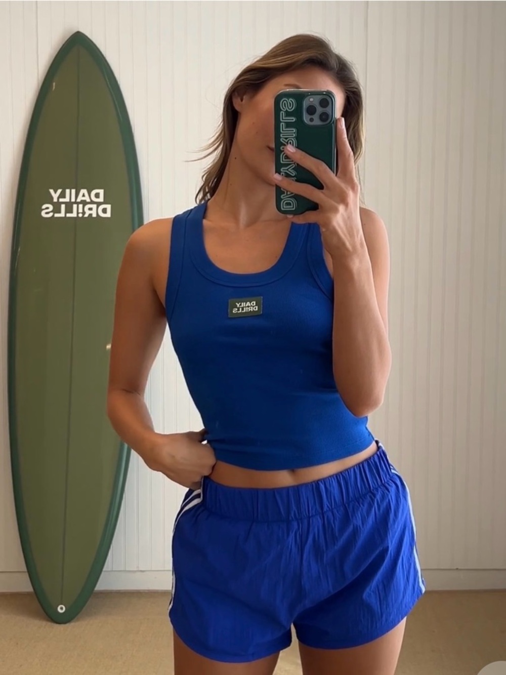Daily Drills super bounce shorts cobalt